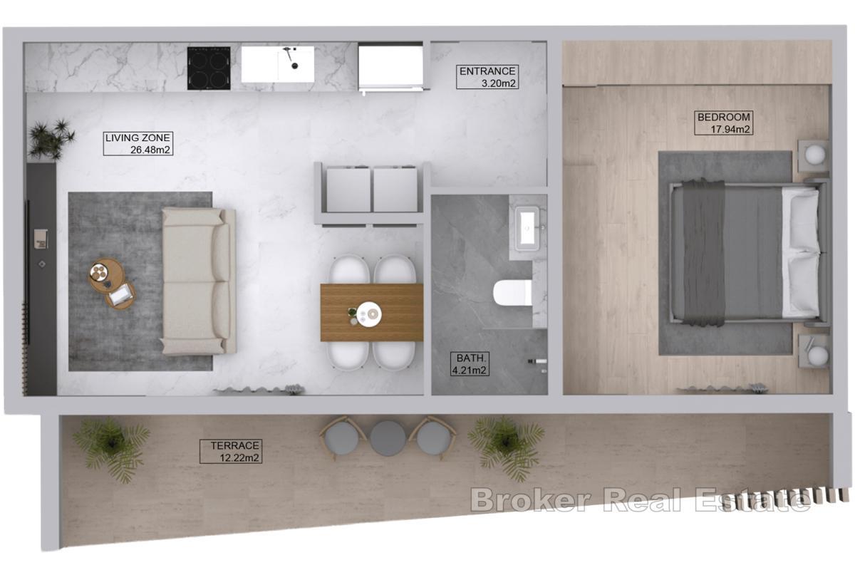 Novoizgrađeni apartmani na prodaju