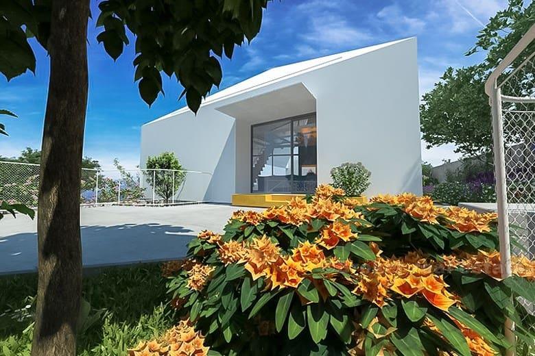 Ön Brac, villa med havsutsikt