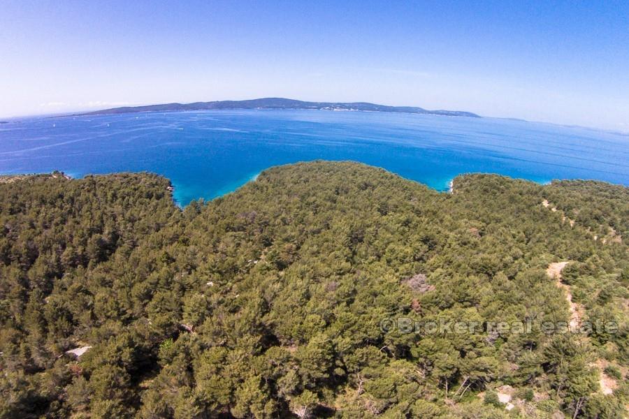 Insel Brac, Bauland am Meer