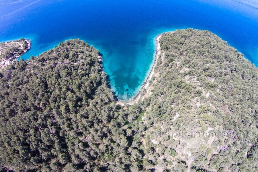 Insel Brac, Bauland am Meer