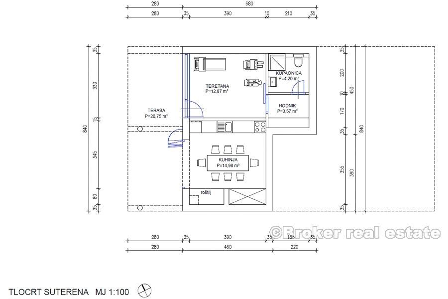 Primosten - Villa avec piscine et vue mer