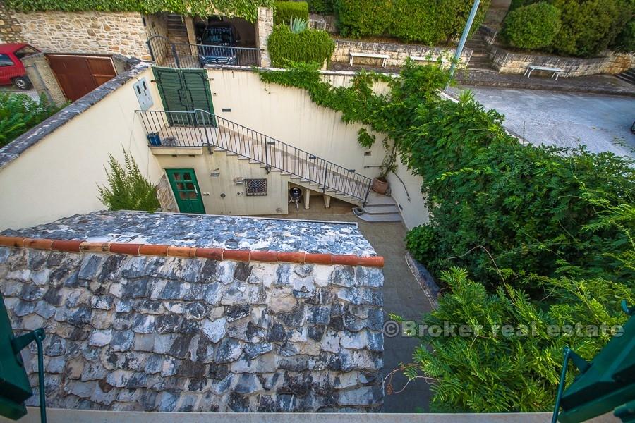 Island of Brac - stone house with swimming pool and panoramic view
