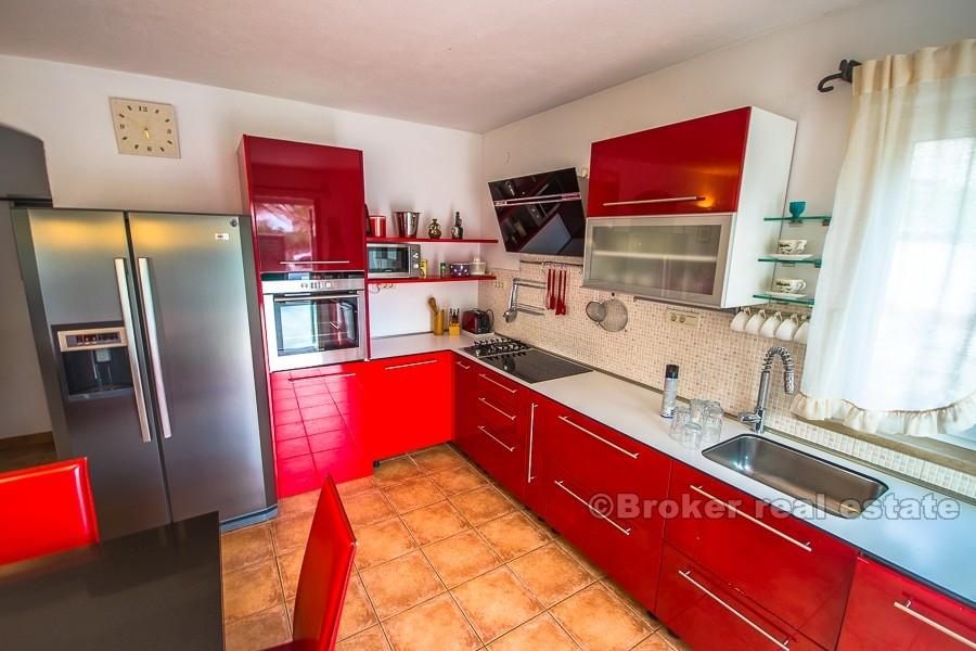 Island of Brac - stone house with swimming pool and panoramic view