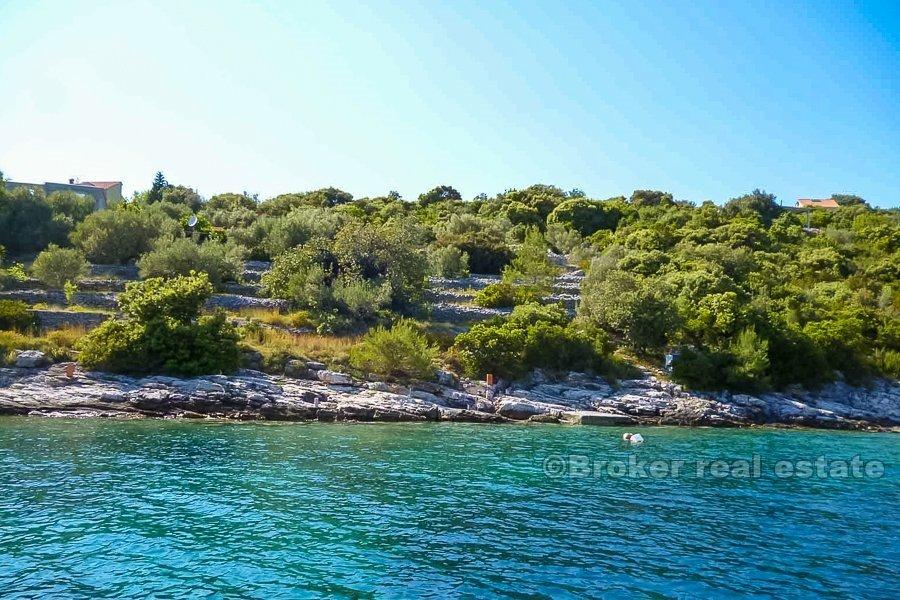 Island of Korcula, building land near the sea