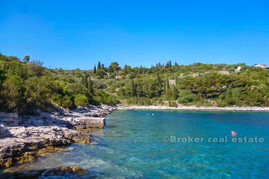 Island of Korcula, building land near the sea