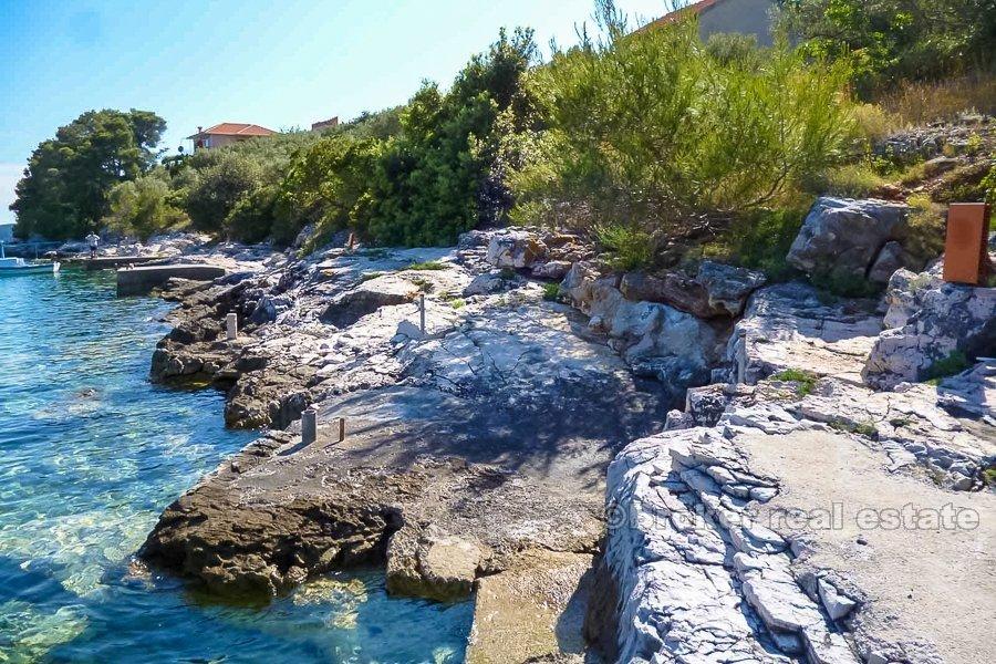 Island of Korcula, building land near the sea