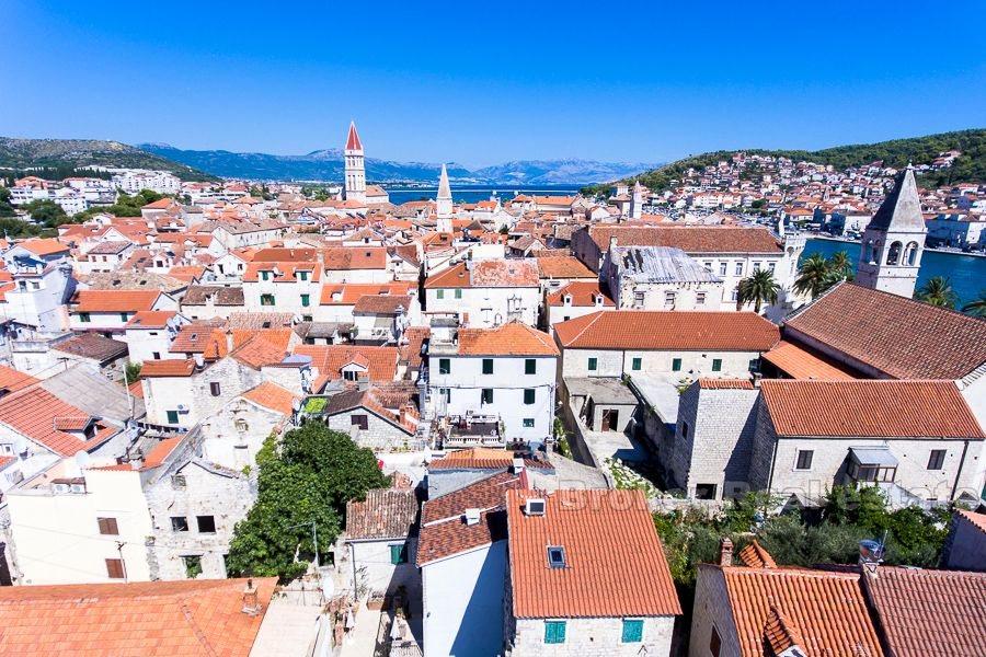 Trogir, steinhus i gamle sentrum, for totalrenovering