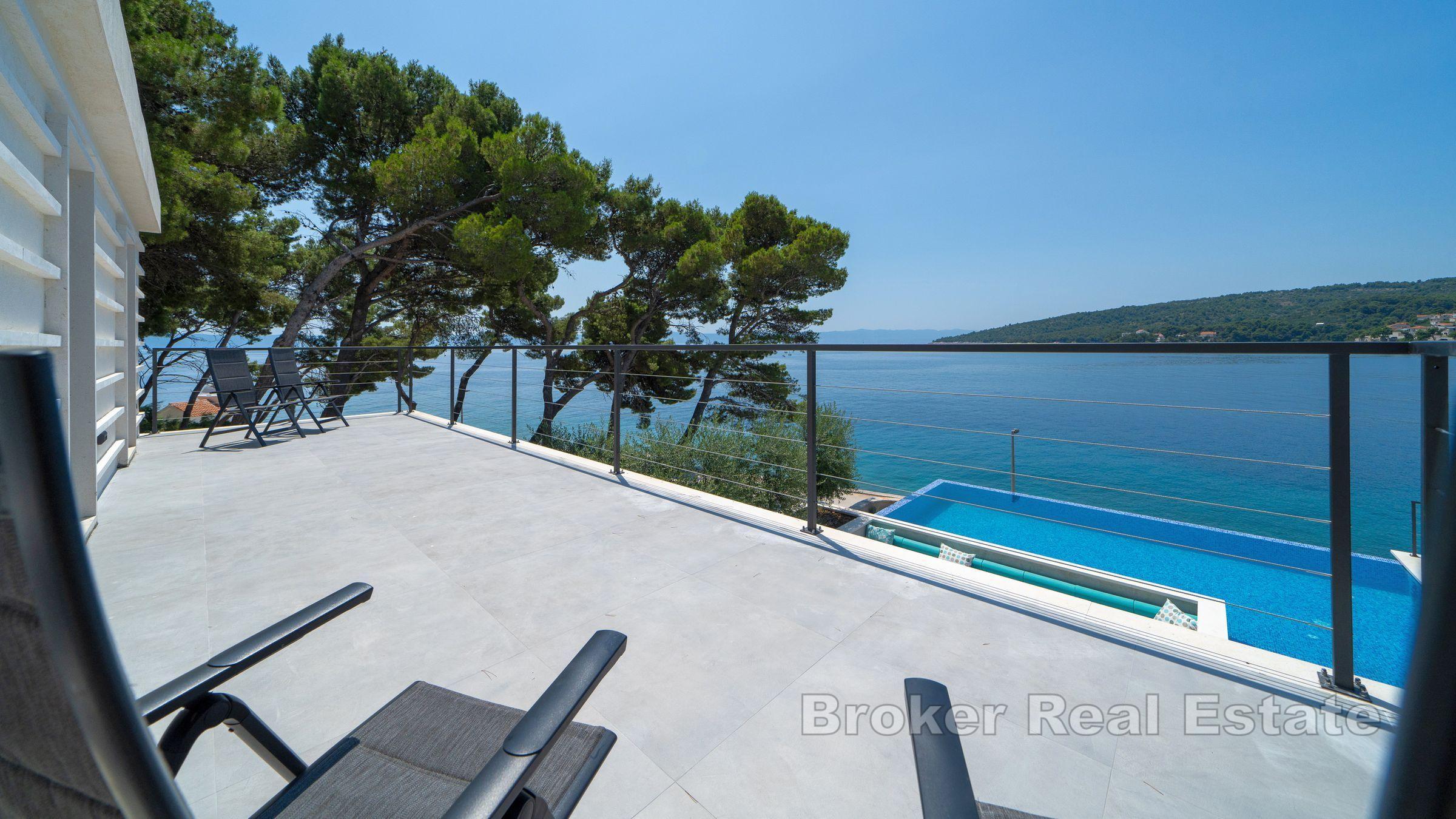 Insel Brac, Haus am Meer