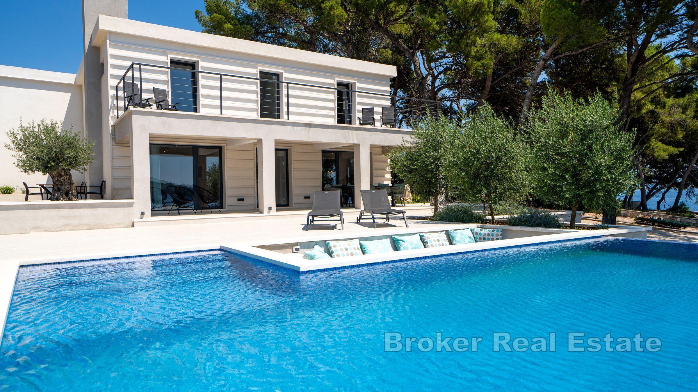 Insel Brac, Haus am Meer