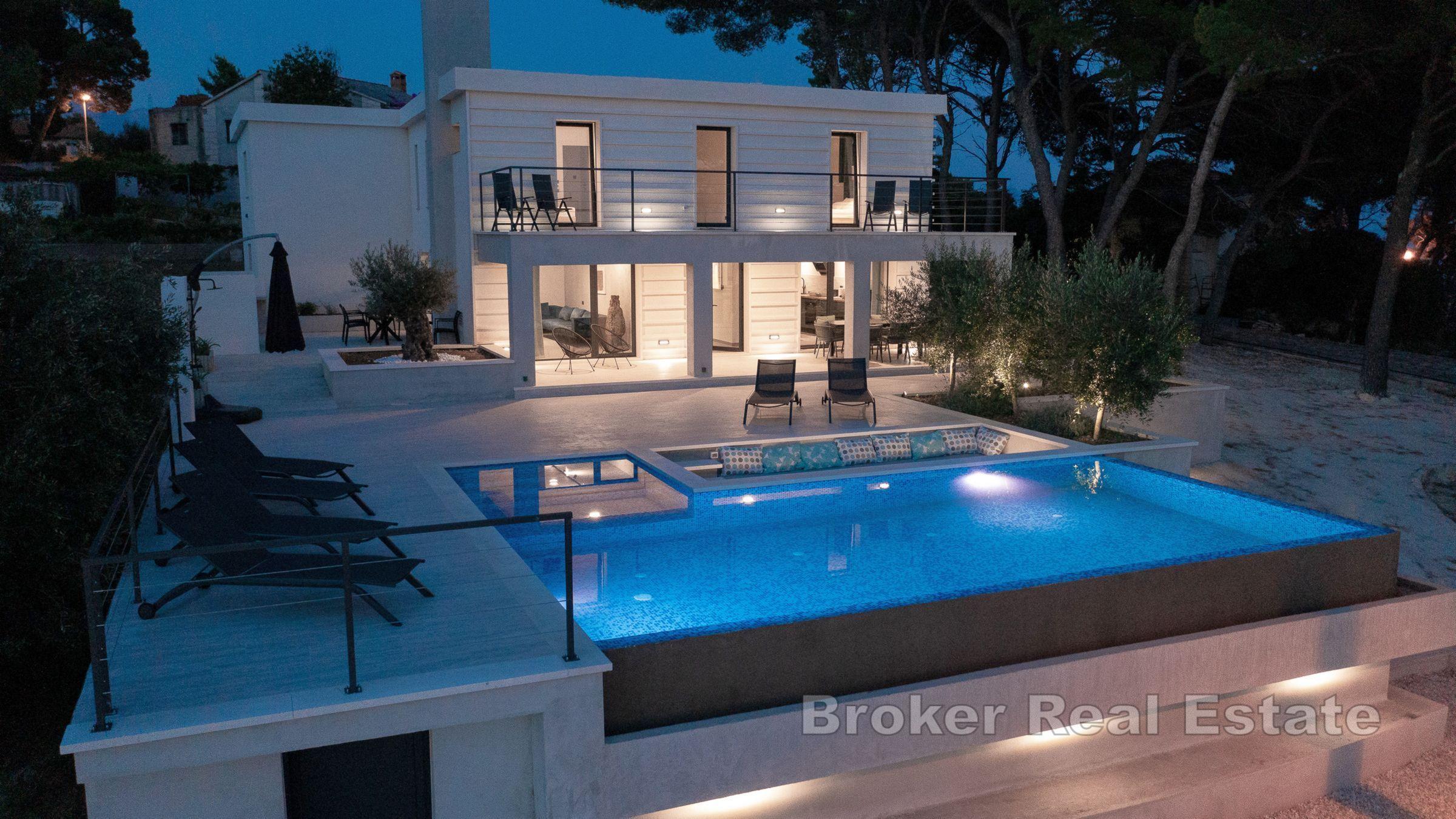 Insel Brac, Haus am Meer