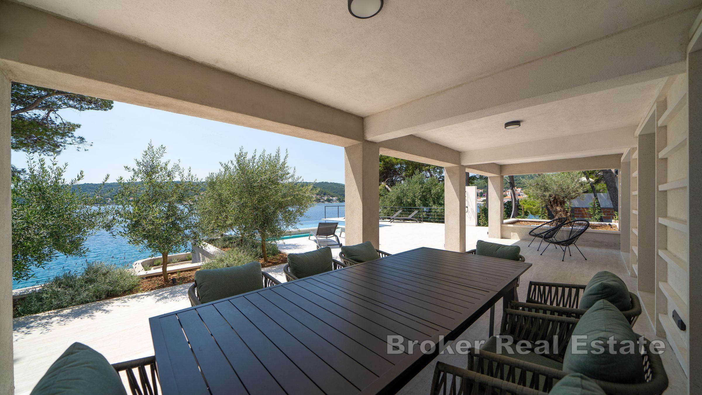 Insel Brac, Haus am Meer