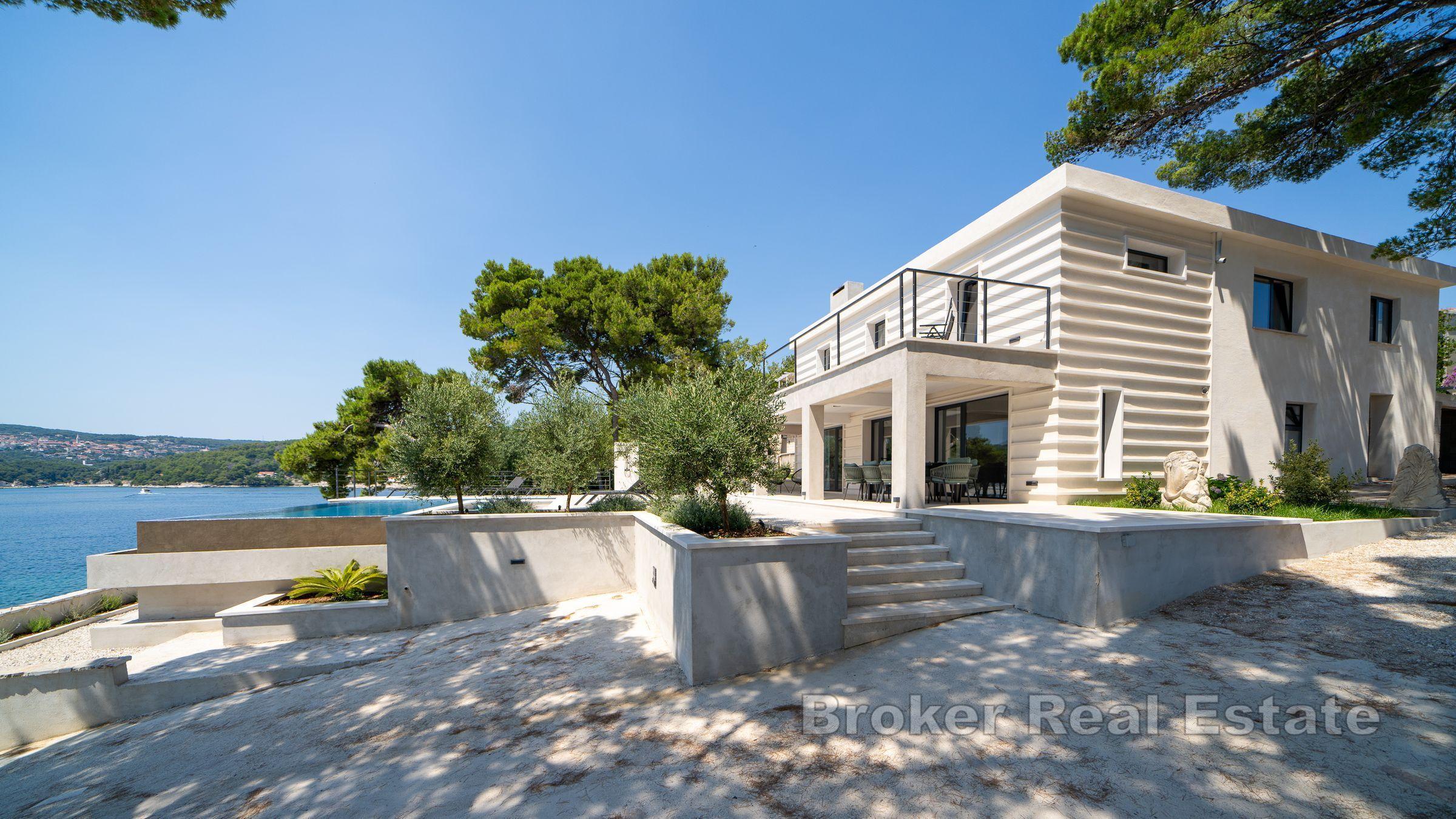 Insel Brac, Haus am Meer