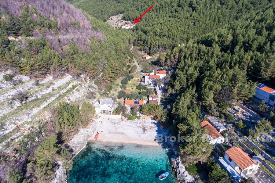 Øya Korcula - Tre bygg med utsikt i naturmiljø