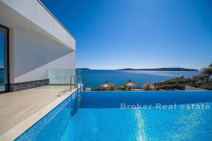 Island of Korcula, newly built modern and luxurious villa by the sea