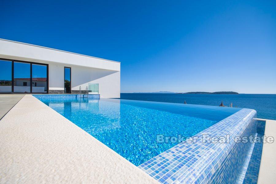 Island of Korcula, newly built modern and luxurious villa by the sea