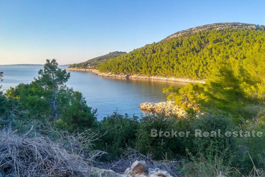 Ostrov Korčula, stavebné pozemky s výhľadom na more