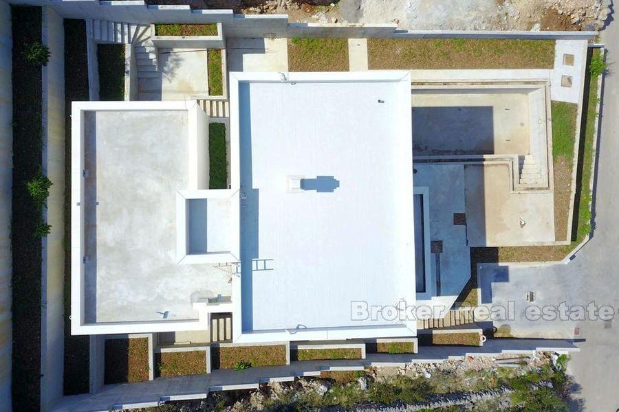 near Rogoznica. Luxury villa with large pool, 80 meters from sea.