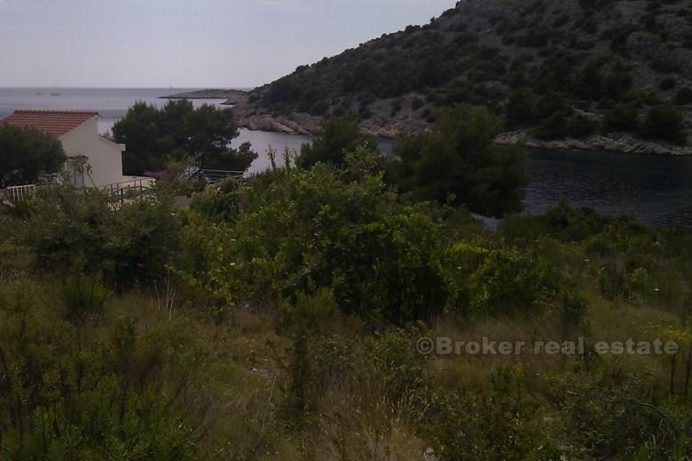 zone Rogoznica. Belle villa, en construction