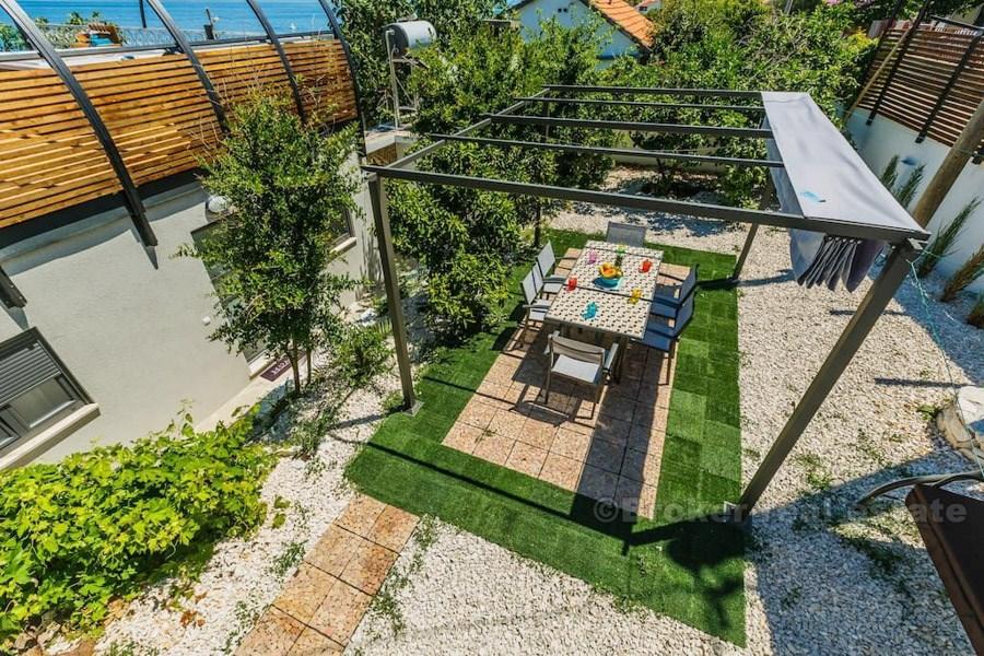 Øya Ciovo, utmerket villa 10 meter fra stranden