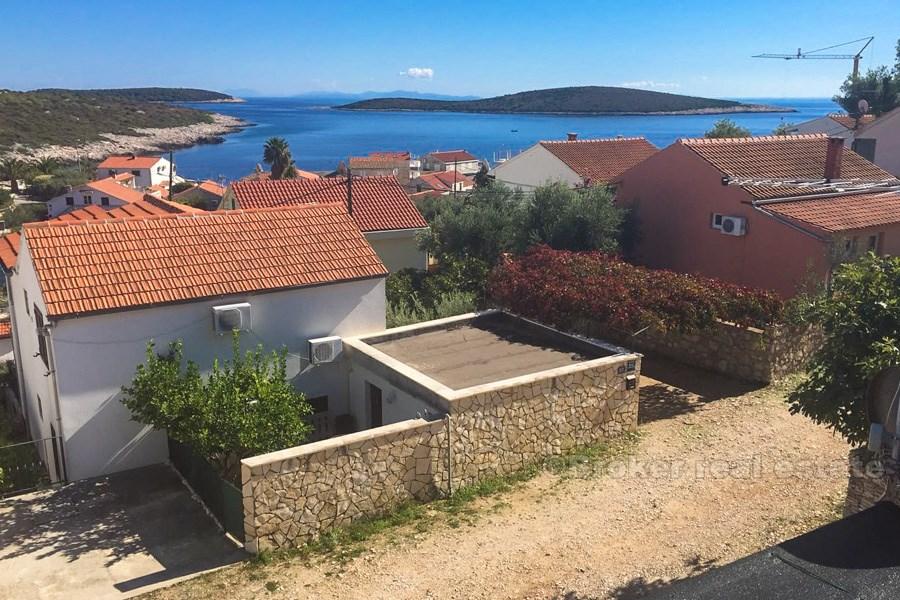 Island of Vis, house with 4 apartments