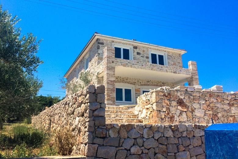 island Ugljan. Stone villa