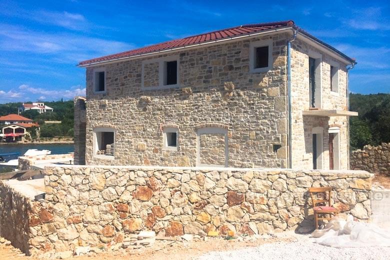 island Ugljan. Stone villa