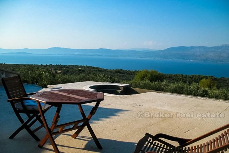 island of Brac. land with house