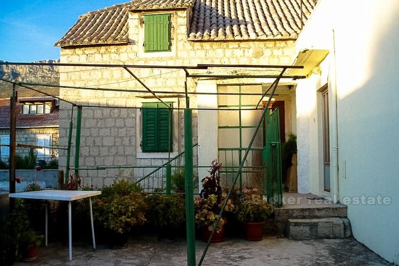 Kastela, vicino a Spalato. casa di pietra