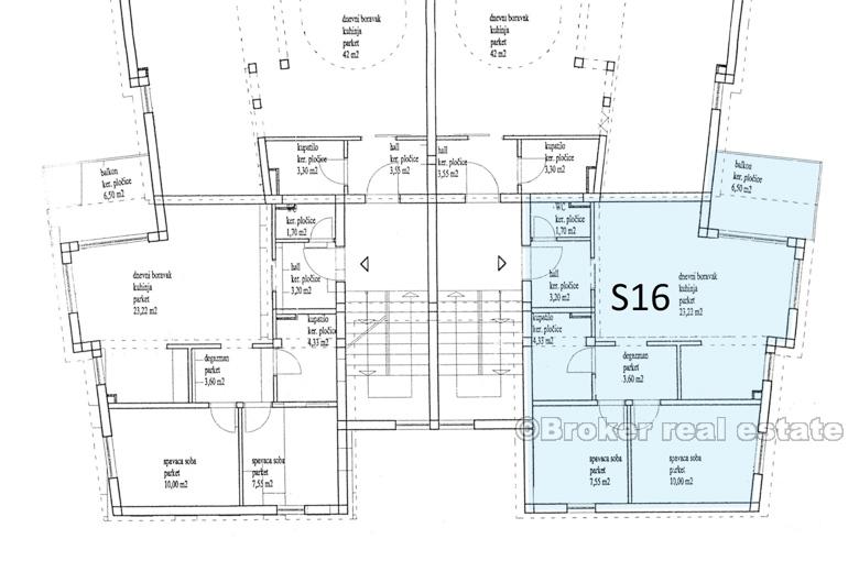 wyspa Ciovo - apartamenty z dwiema sypialniami, nad morzem
