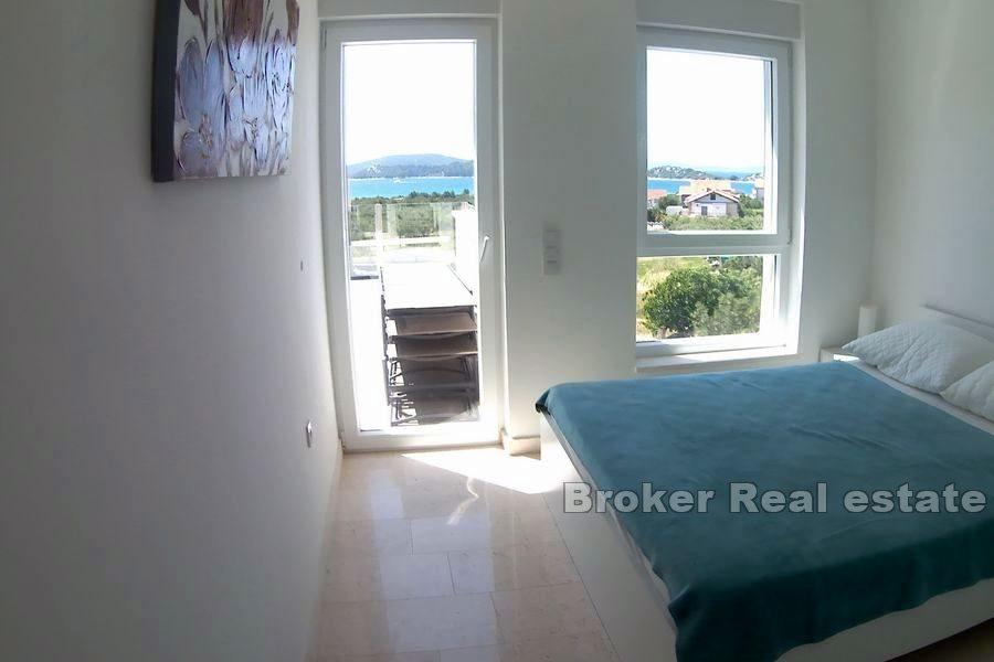 Sibenik - Penthouse with pool and sea view