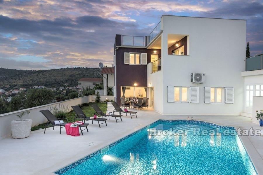 Rogoznica - Villa avec piscine et vue mer