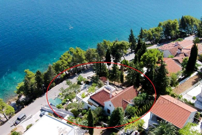 ön Brac, attraktiva stenhus