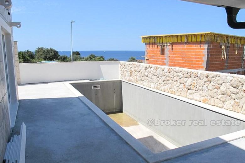 Rogoznica område. Villa under uppförande