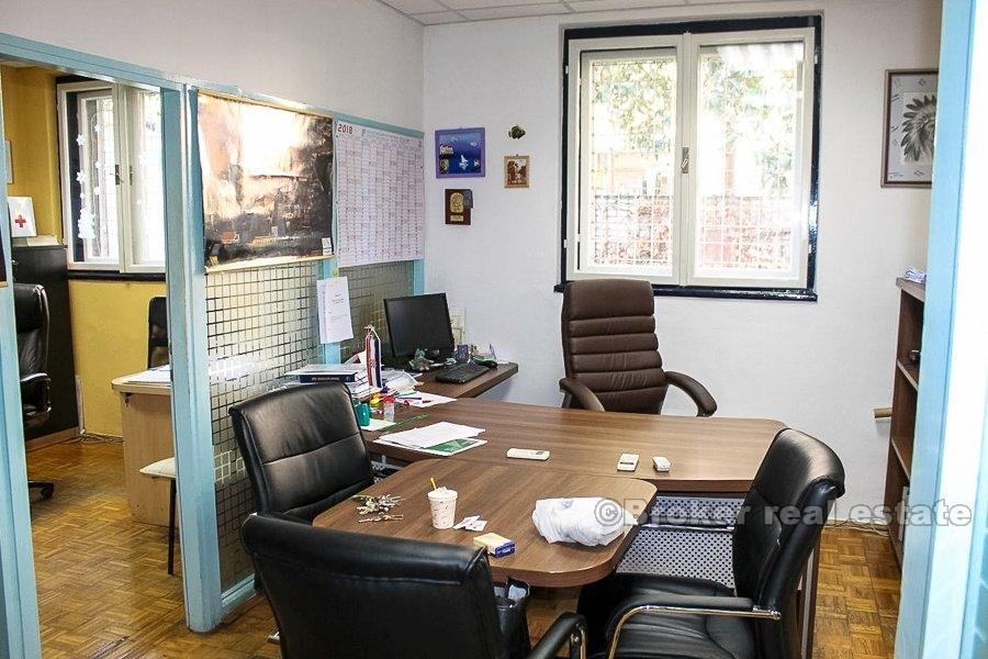 Split, two storey business space