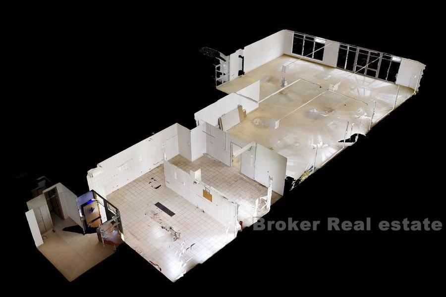 Split, Poljud, kancelářské prostory o velikosti 345m2