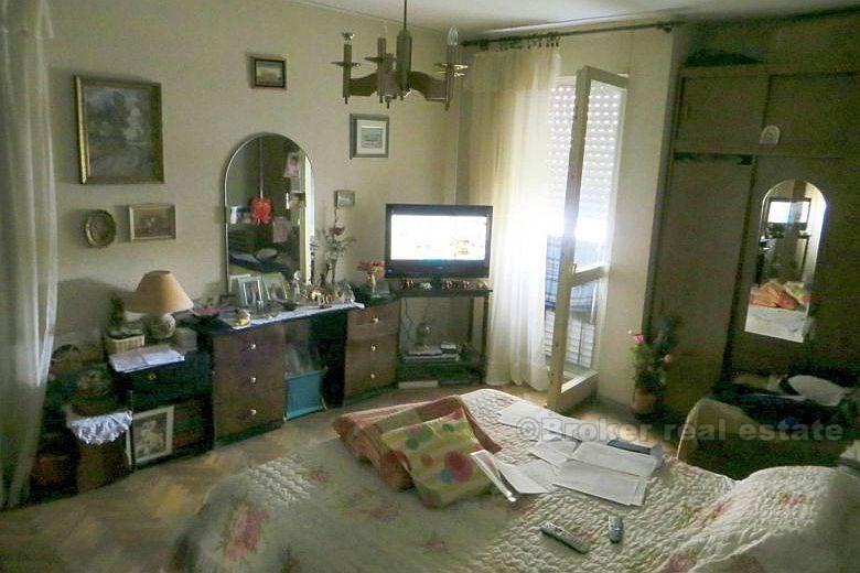 Split, three-bedroom apartment