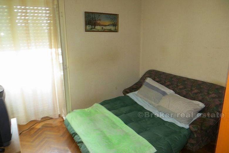 Split, three-bedroom apartment