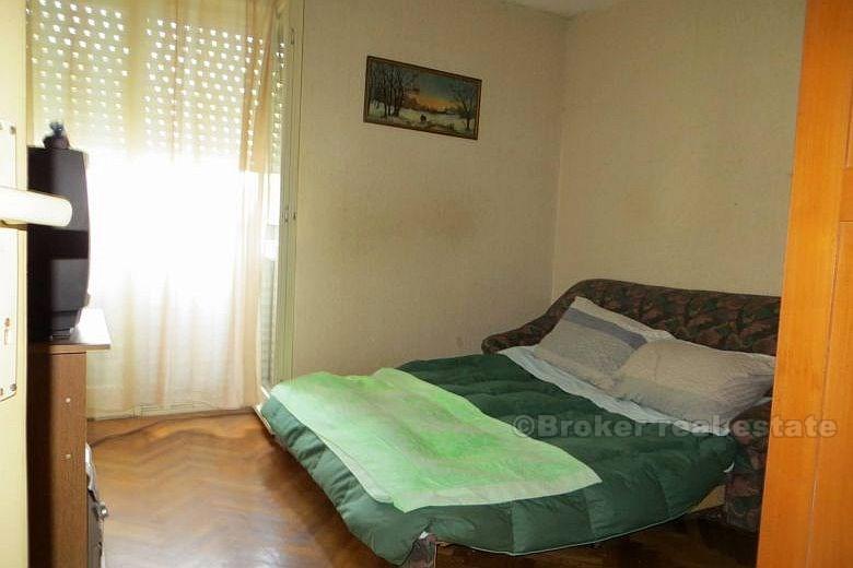 Split, three-bedroom apartment