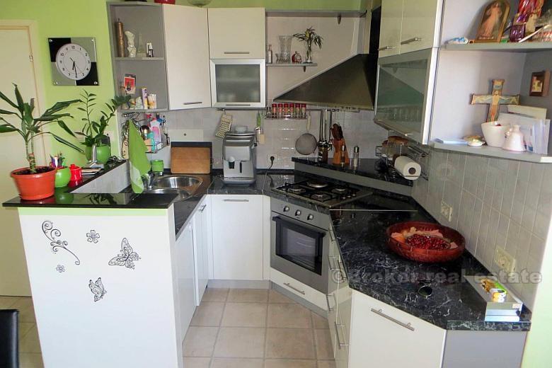 Split, renovated duplex apartment