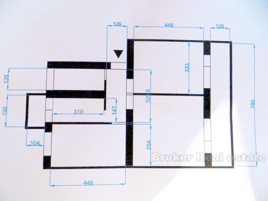 Split, Gripe, byt se dvěma ložnicemi