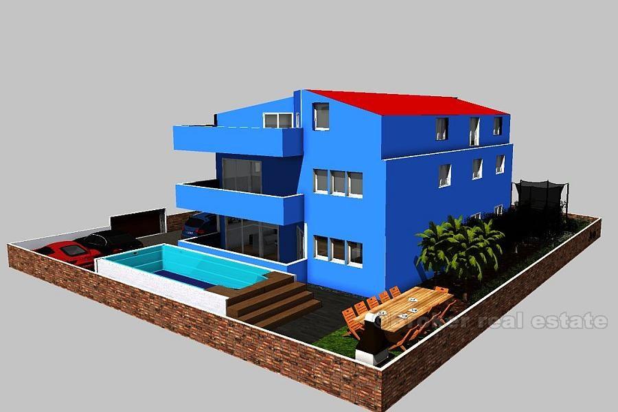 Kastela, newly built house