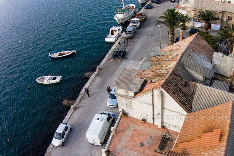 Kastela, stone house by the sea