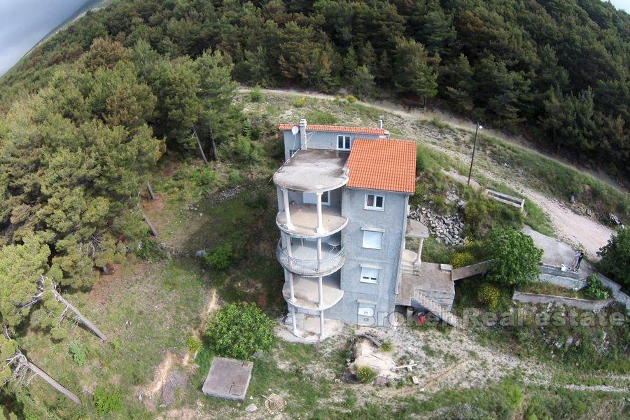 Split zone - maison avec une vue panoramique