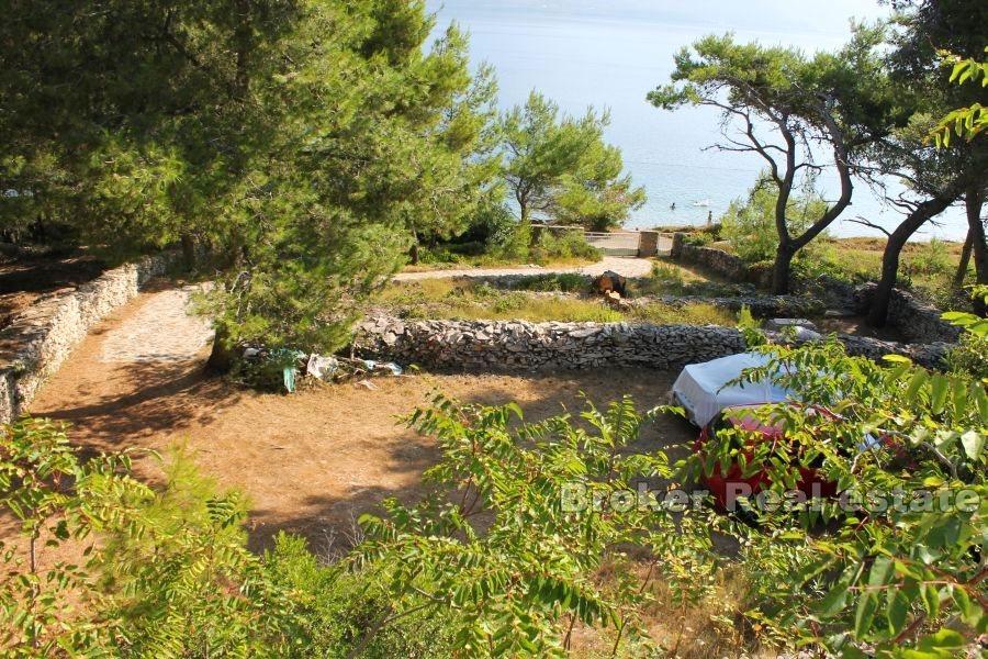 Île de Hvar, maison au bord de la mer