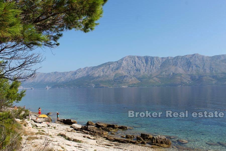 Île de Hvar, maison au bord de la mer
