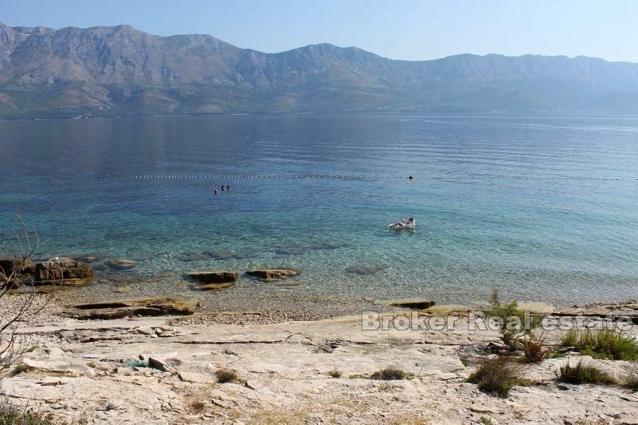 Île de Hvar, maison au bord de la mer
