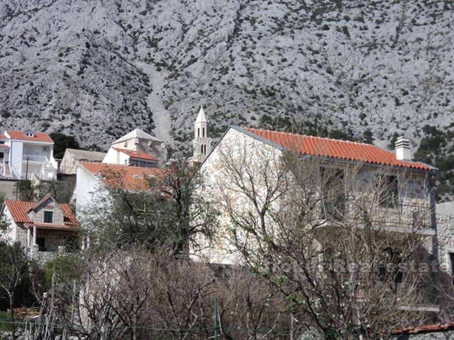 Makarska Riviera, maison jumelée en pierre