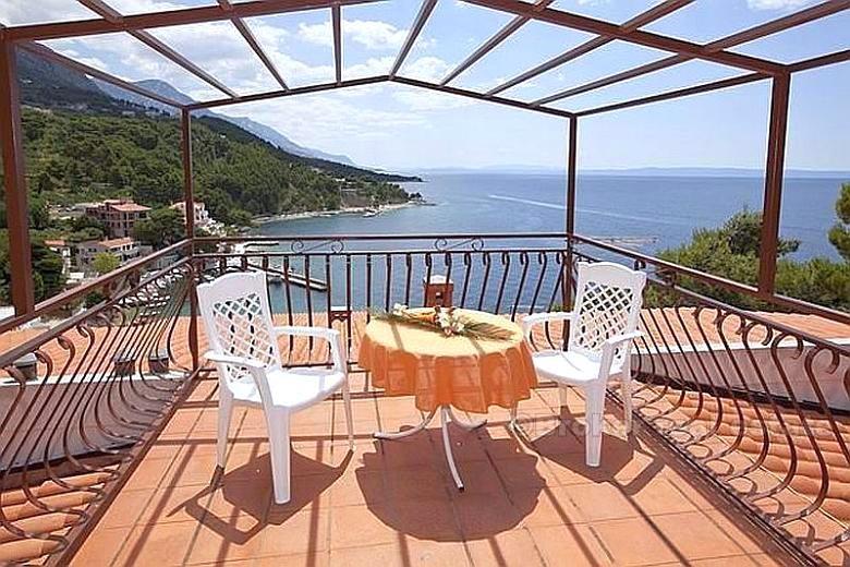 Brela, bella villa con vista sul mare