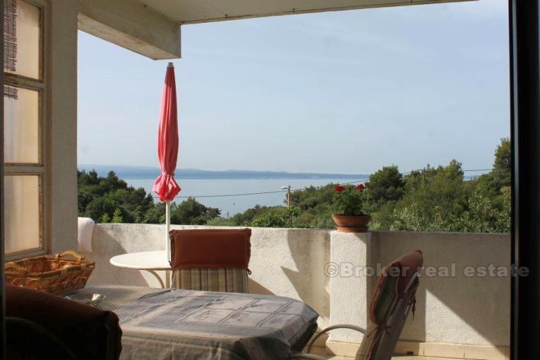 Spalato, casa con splendida vista sul mare