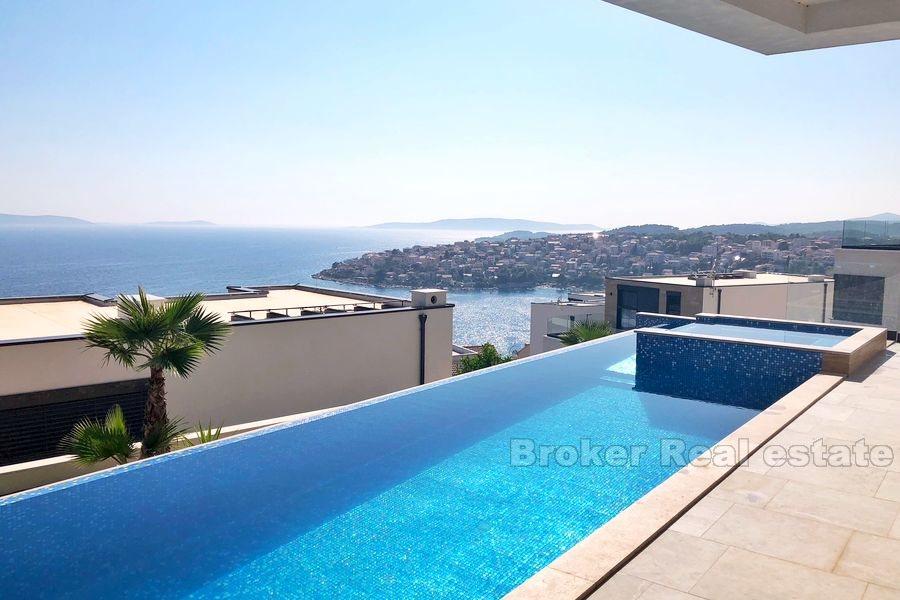 wyspa Ciovo, 6 nowych luksusowych nowoczesnych willi